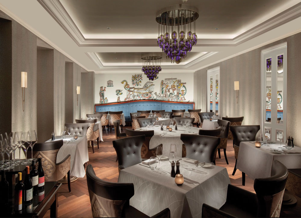 Luxury hotel design for Hotel Royal Savoy in Lausanne