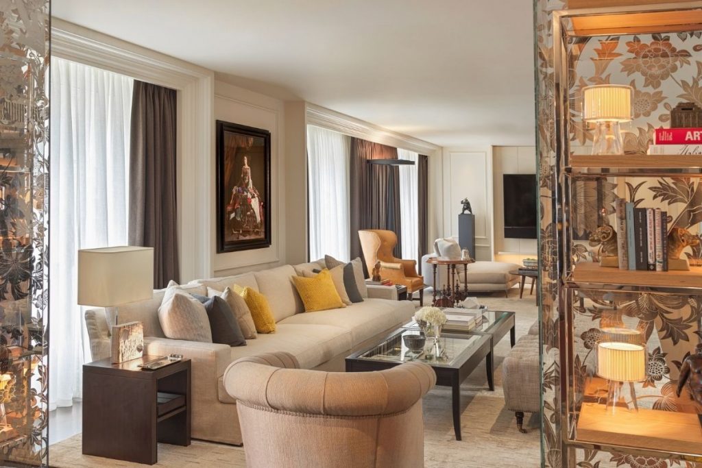 Hotel Suite Designed To Create Luxurious Residential Feel | SBID