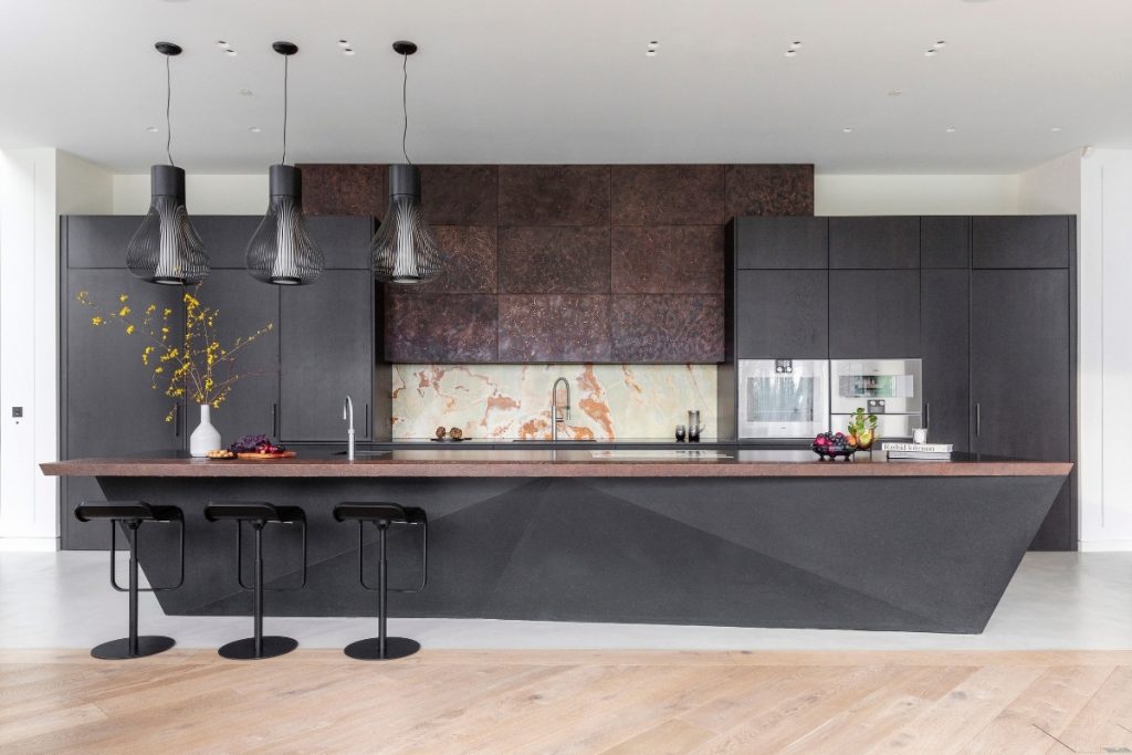 Modern Kitchen Stands as a Piece of Art in a Private Residence | SBID