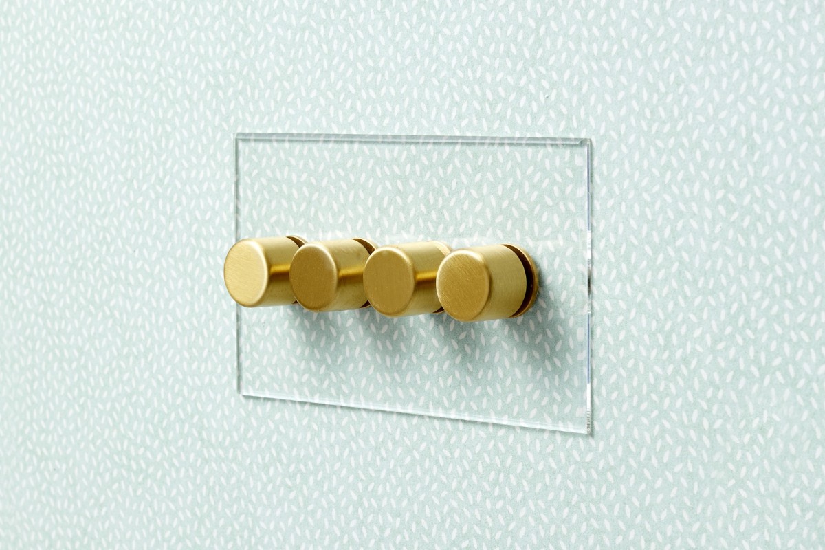 Forbes & Lomax, Forbes & Lomax Uses a New Recycled Perspex for the Invisible Lightswitch