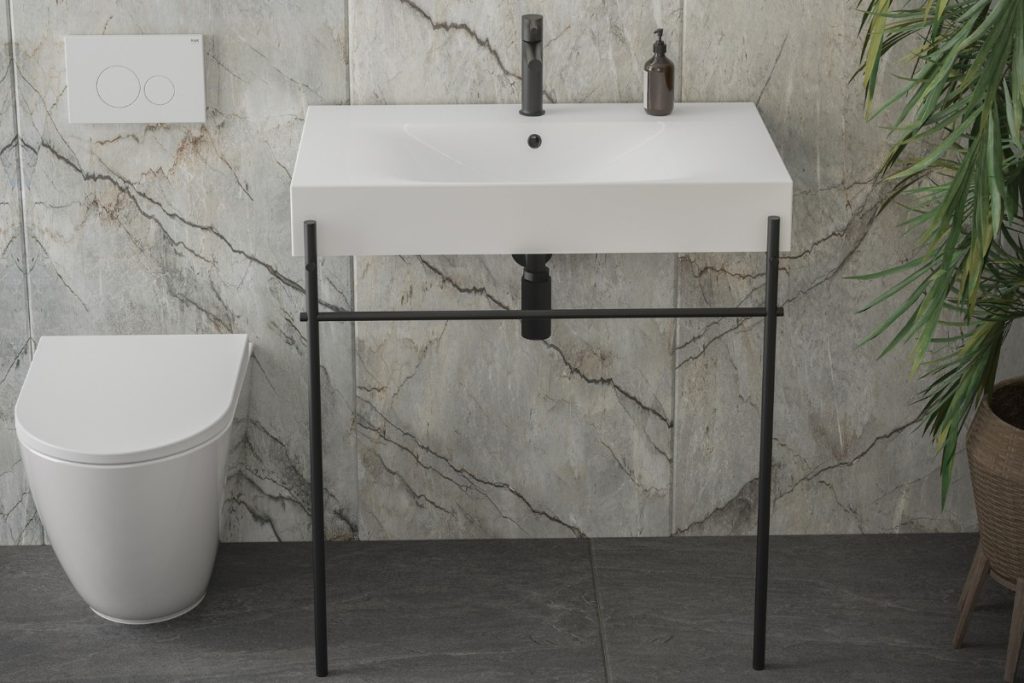 Basin Frames Make a Stand for Modern Styling
