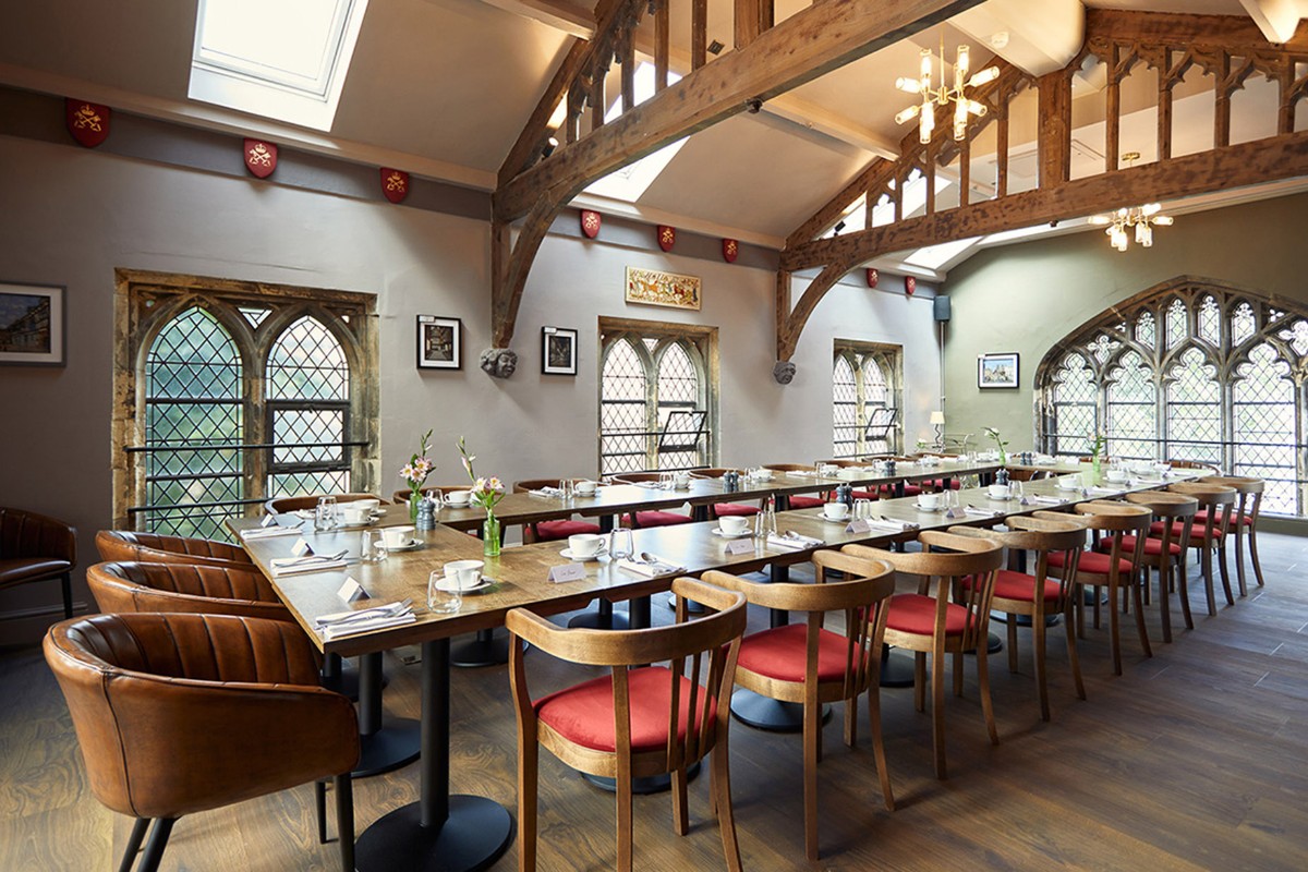 Rachel McLane Designs a Brasserie-Style Restaurant from the Former York Minster School