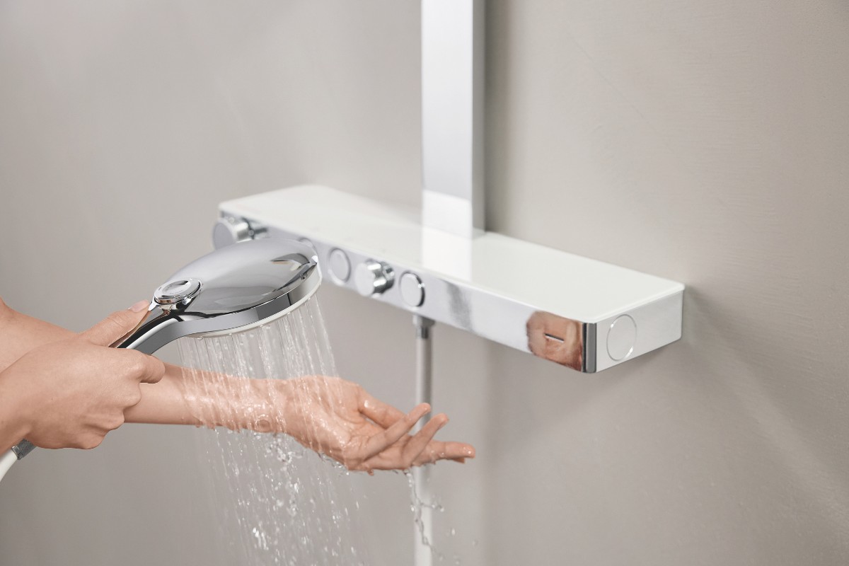 GROHE, GROHE Launches Rainshower Aqua Pure Shower System that Fuses Design and Wellness