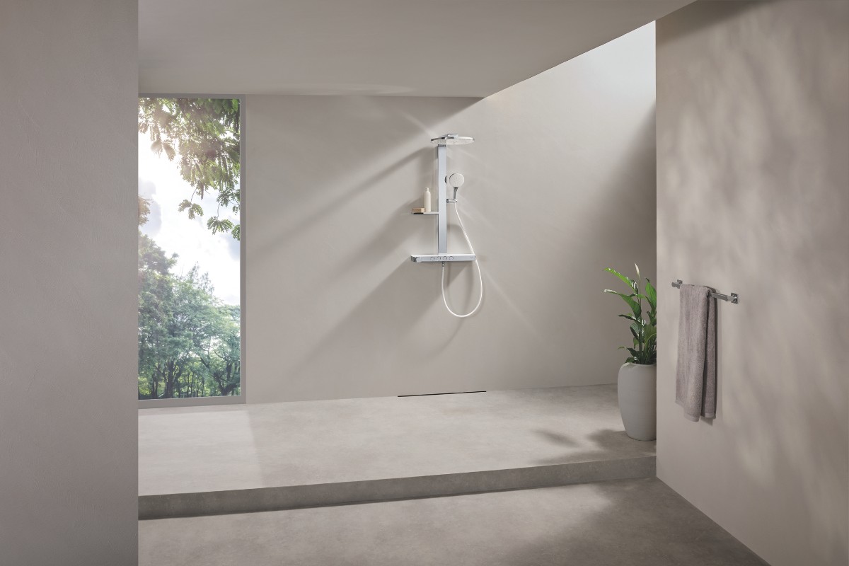 GROHE, GROHE Launches Rainshower Aqua Pure Shower System that Fuses Design and Wellness