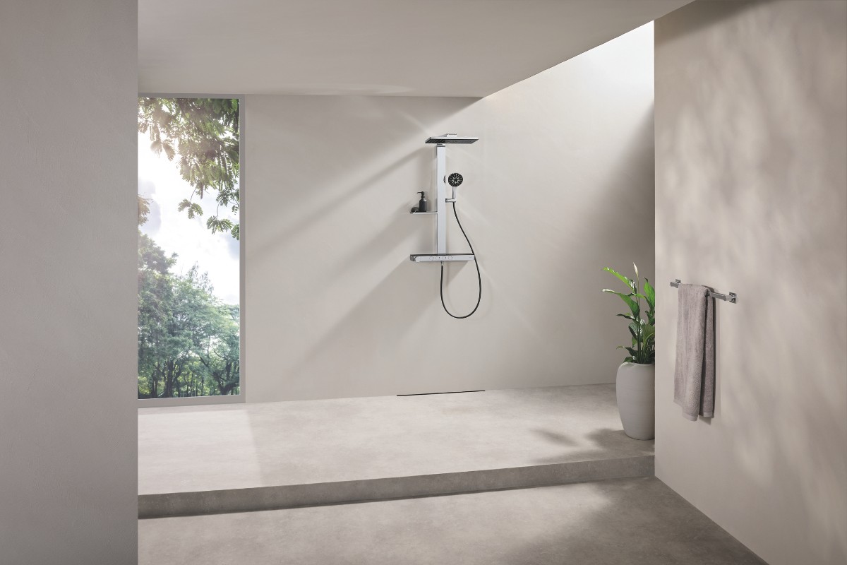 GROHE Launches Rainshower Aqua Pure Shower System that Fuses Design and Wellness