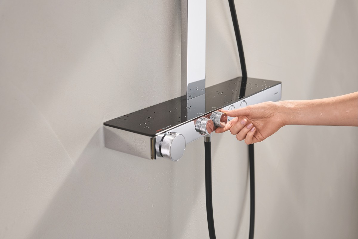 GROHE, GROHE Launches Rainshower Aqua Pure Shower System that Fuses Design and Wellness