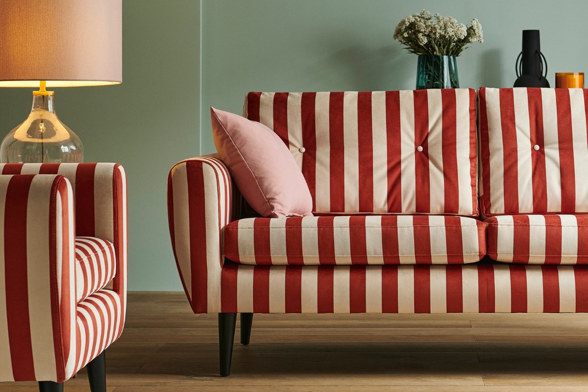 New Trend Alert: Stripes Take Centre Stage on Sofas