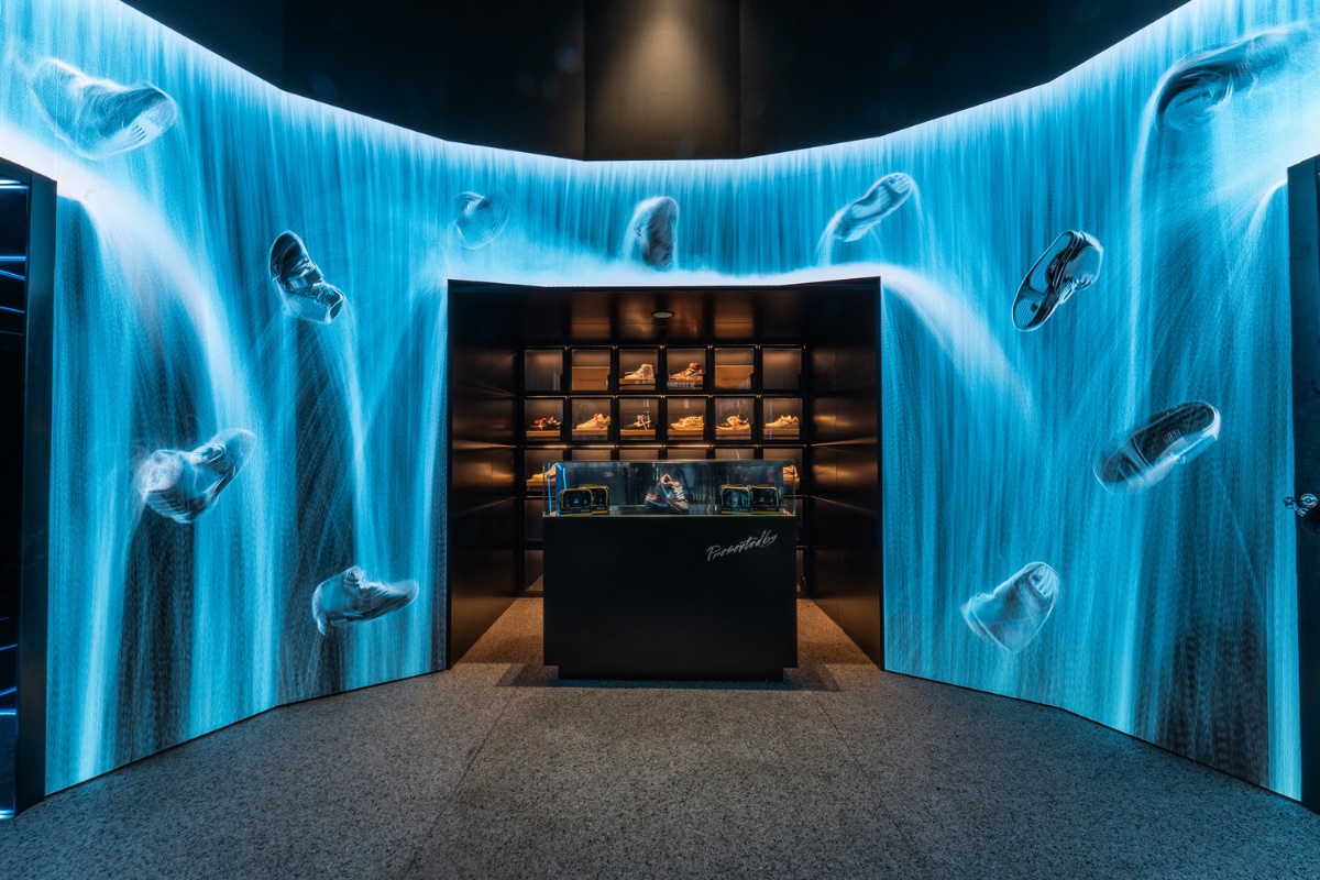 External Reference, External Reference: Creating an Immersive Retail Experience, Harmonising Technology and Water