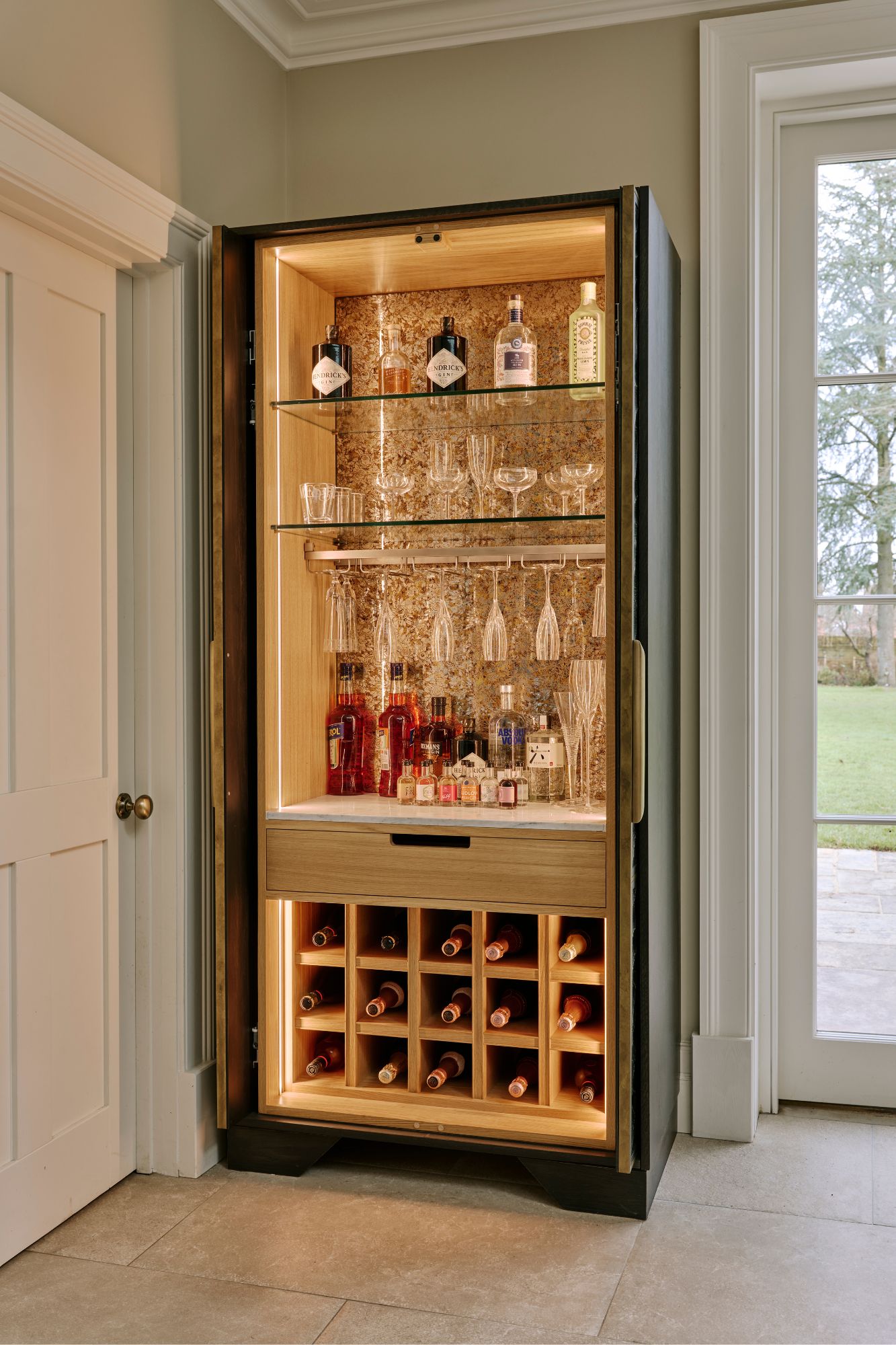 ledbury studio, A Jewellery-Box-Inspired Kitchen by Ledbury Studio